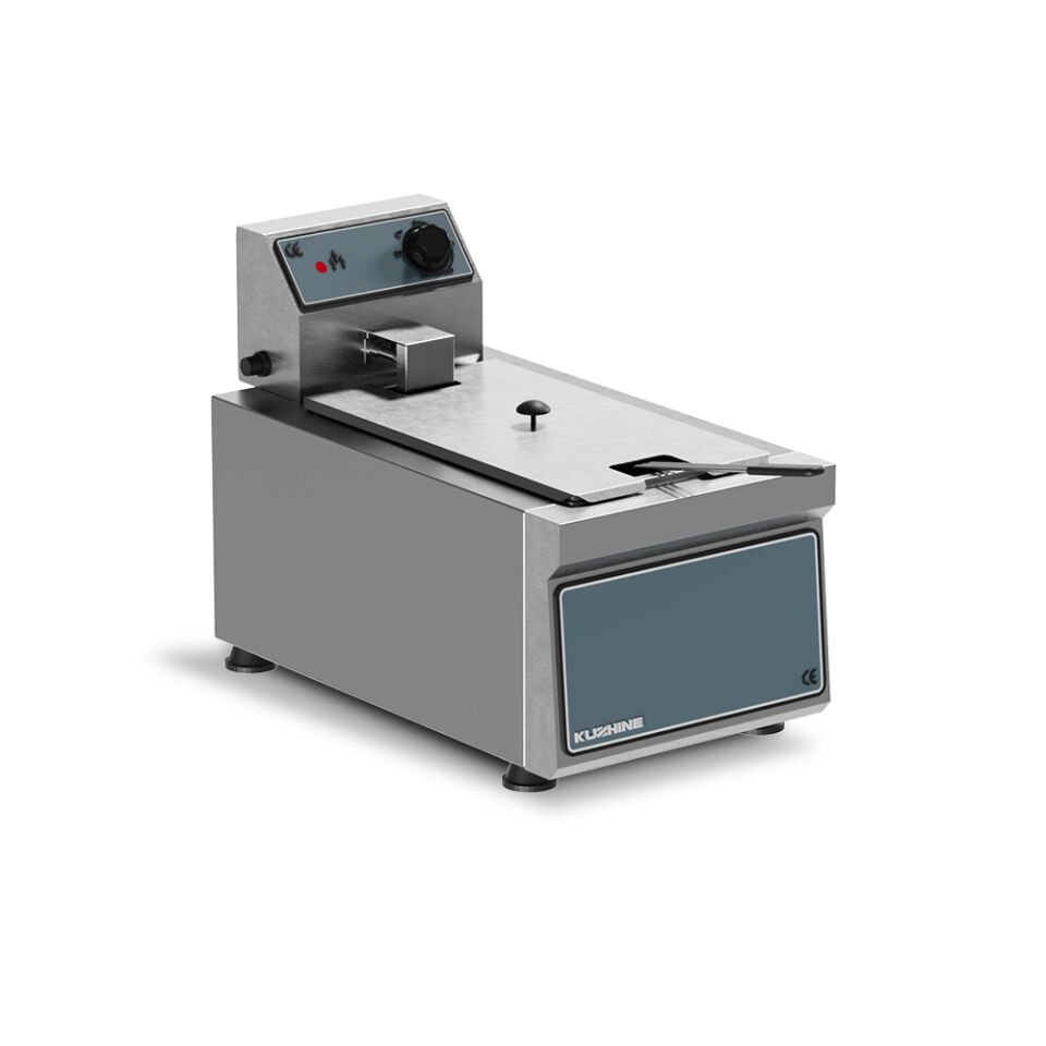 KUZHİNE MİNİ FRİTÖZ TEKLİ ELEKTRİKLİ 3 LT.