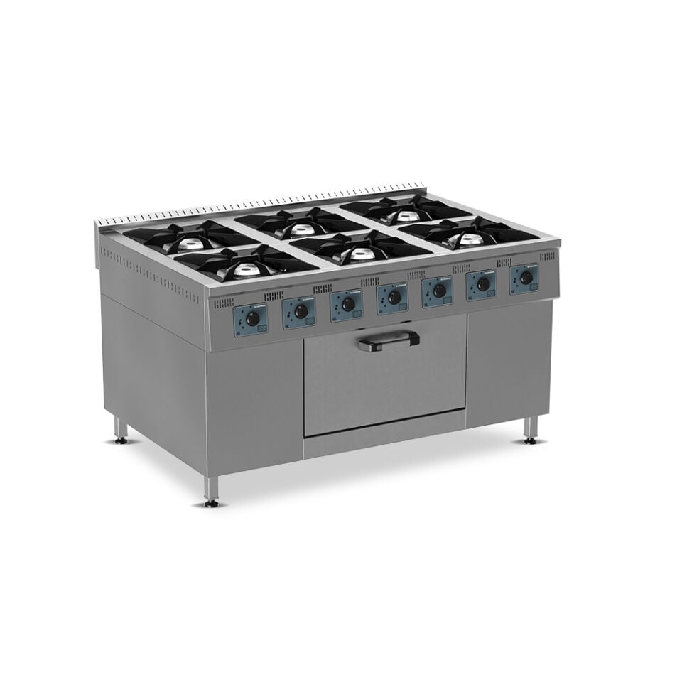 KUZHİNE KUZİNE 6 BRULÖRLÜ DOĞALGAZ